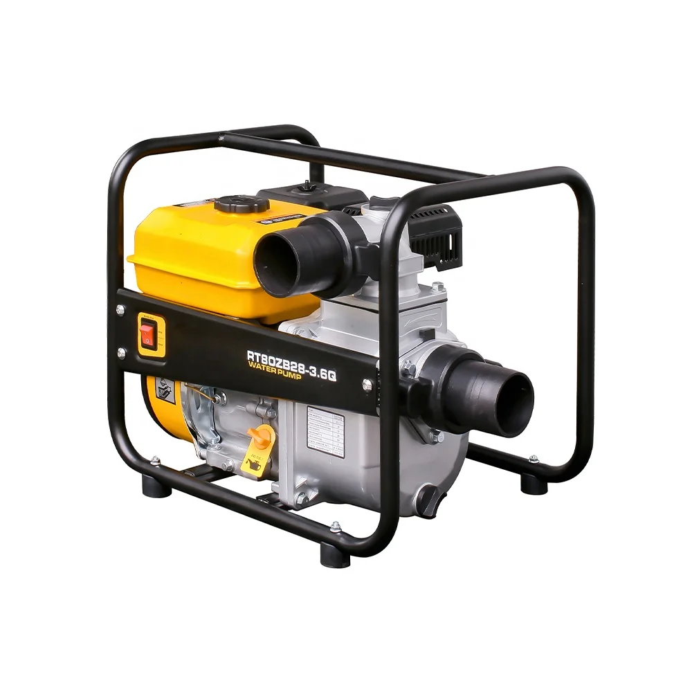 High Pressure Booster Deep Well Submersible Water Pumps & Parts / Farm Irrigation Small Gasoline Petrol Engine Industrial Pumps