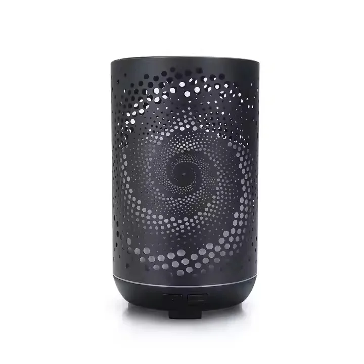 Metal Aroma Diffuser Black 300ML  Hollow Humidifier Tree/Skull/Deer/Butterfly/Owl/Fox/Fairy