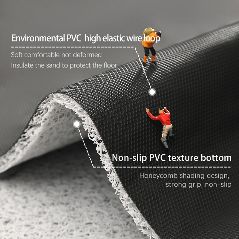 Customizable Luxury Door Rugs Entrance Silk Circle Foot Mat Nordic Silk Circle Foot Entrance Home Carpets