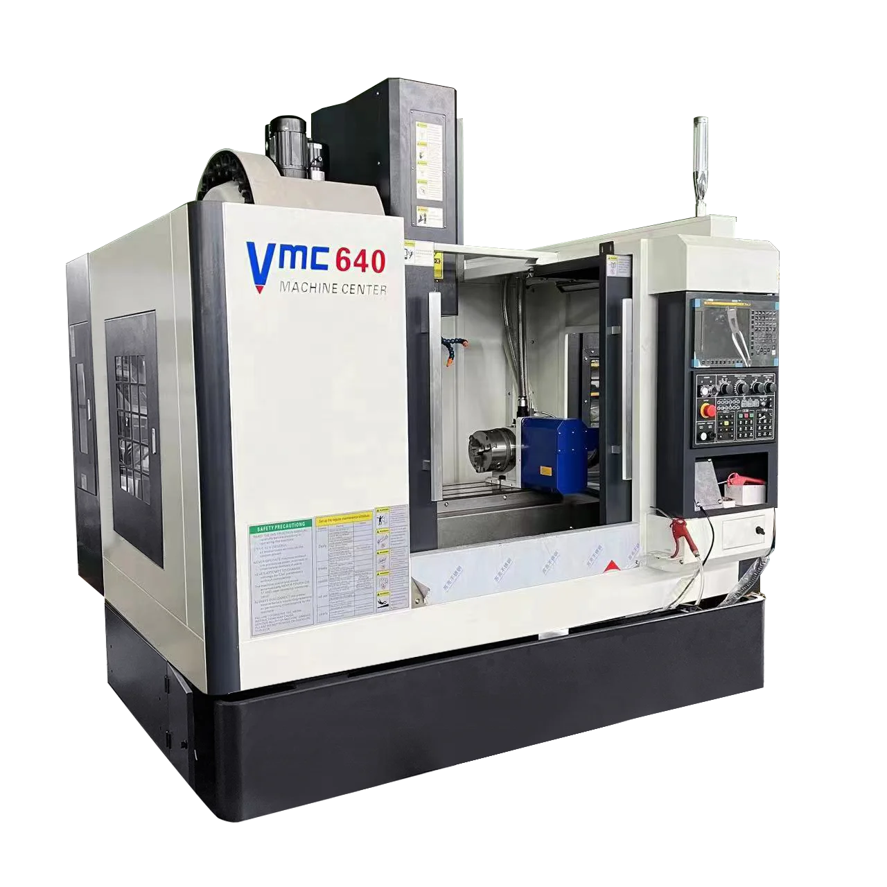 VMC640 High Quality Single Spindle CNC Machining Centre Multifunctional Mitsubishi Siemens Fanuc Control System Motor Included