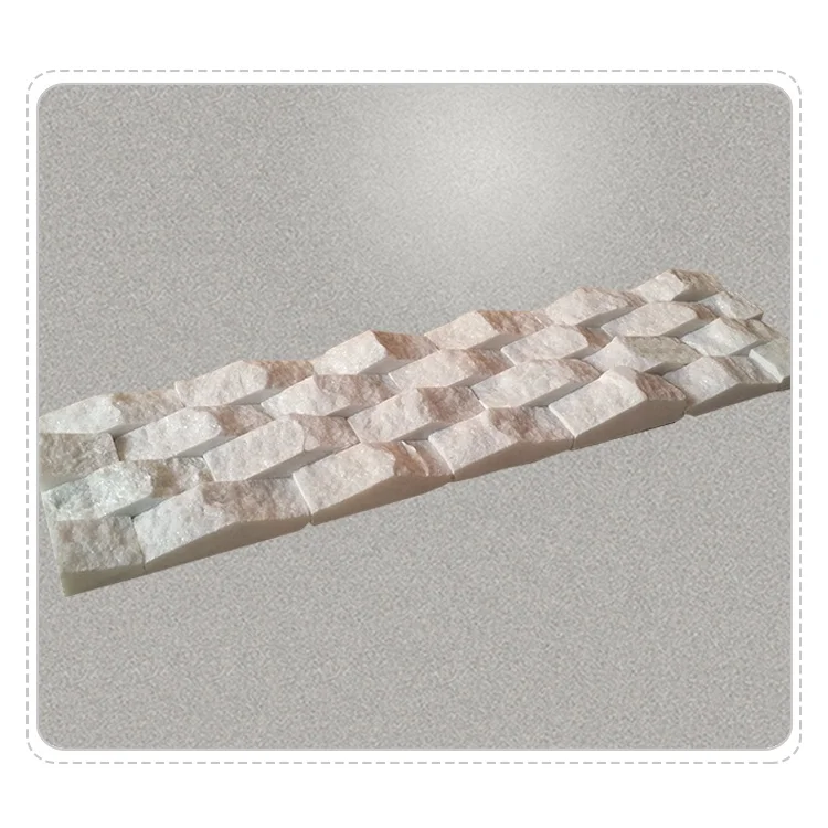 Natural marble rock face wall stone for exterior facing