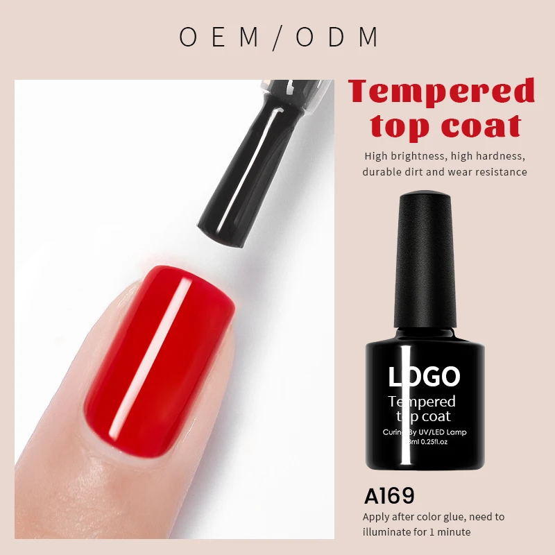 Custom Logo Functional Easily Apply Top Base Coat Nail Polish Glue Remover Gel For Tips