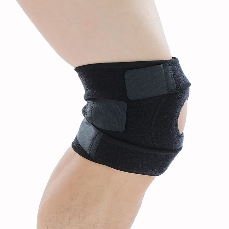 Open patella knee pad diving material mesh OK cloth breathable and wear-resistant outdoor sporting goods