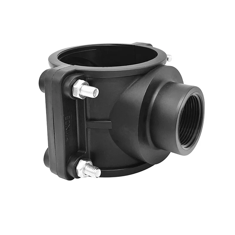 HDPE PP трубы оросительный фитинг седло зажим для сельскохозяйственных ирригационных систем