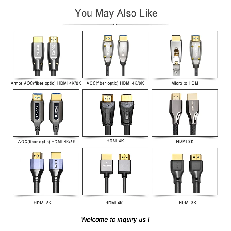 Hdmi Cable 6 10 25 30 80 100 200 Feet Ft Hdmi Cable 4K Braided