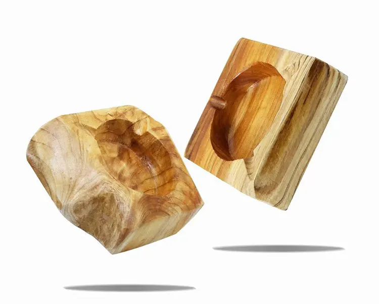 Hout asbak