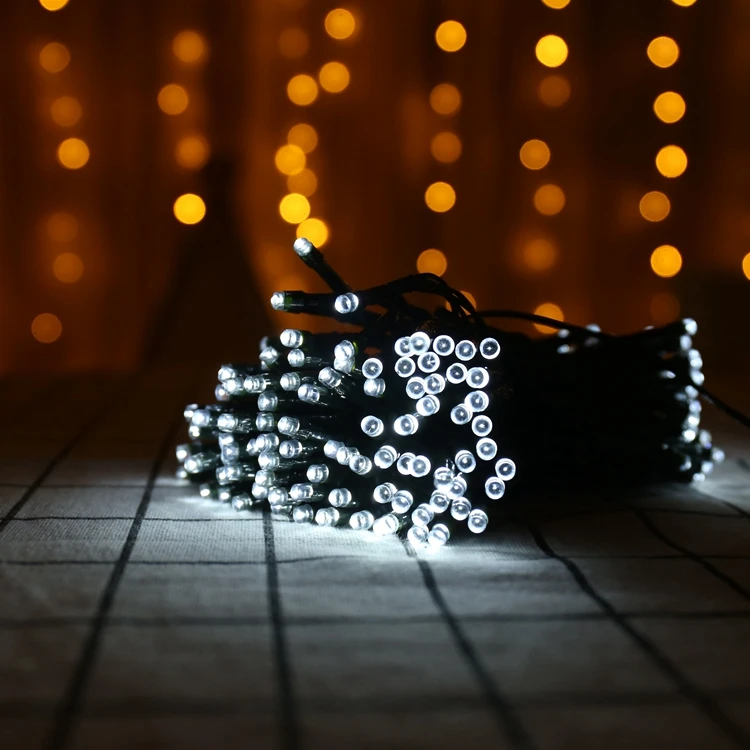 Дешевая светодиодная гирлянда diwali на солнечной батарее, Рождественское украшение для дома, 3d миниатюрные светодиодные разноцветные светильники, Рождественская гирлянда для улицы