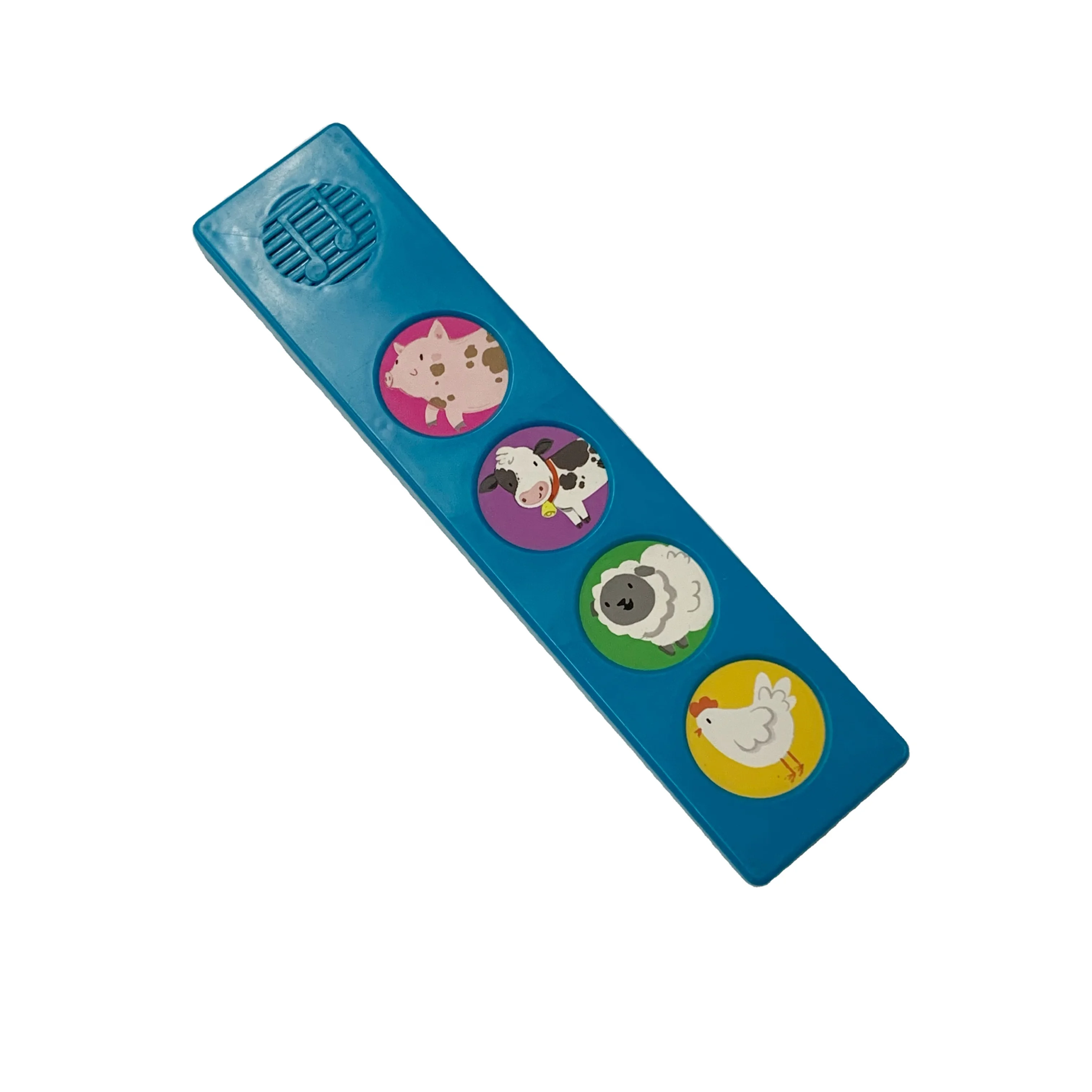 Popular Design Fable Story 4 Buttons Sound Book Module Music Plastic Bar For Children Audio Book