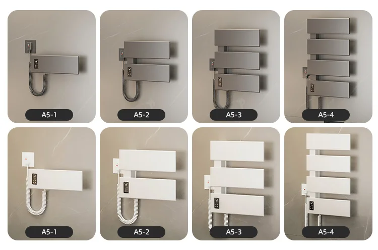 Wholesale Cheap Luxury Speed-heat Large Electric Heated Towel Rail Hot Towel Warmer Rack With Switch Timer For Bathroom Smart