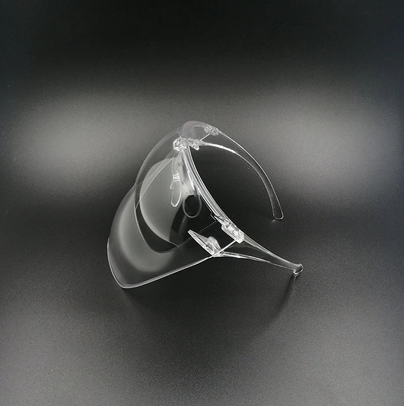 
Face shield with frosted front gace shield anti fog protector facial con lentes 