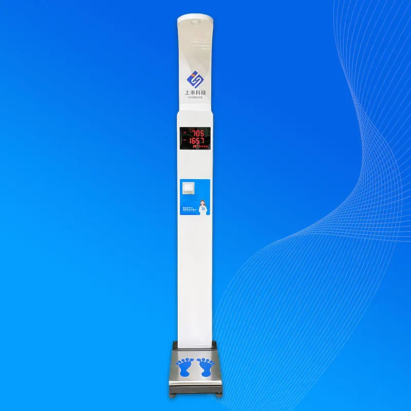 ultrasonic height and weight body mass index machine machine
