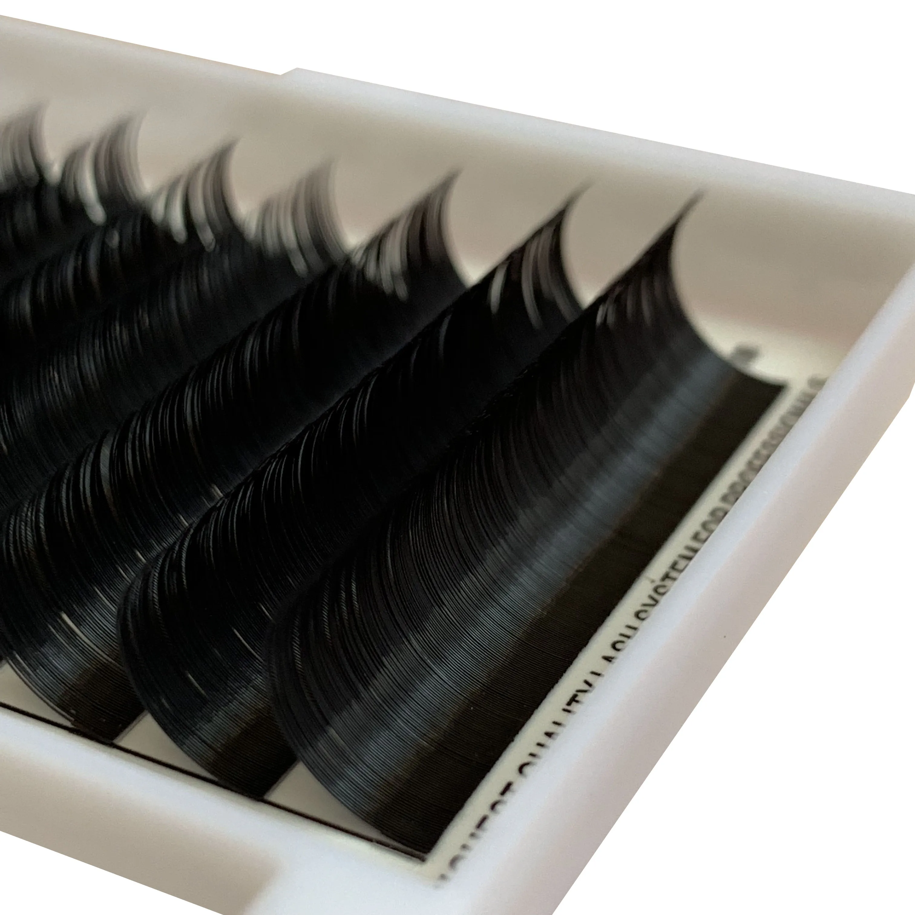 UNIQUE LASHES private label 0.10 0.15 0.20 J B C CC D DD curl silk mink false eyelash extensions