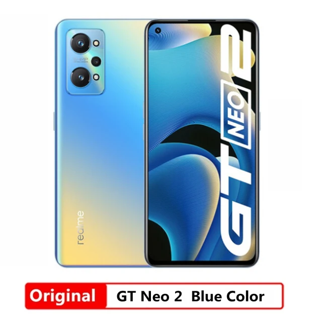 Original 5G 6.62 Inch 120Hz AMOLED E4 Screen Snapdragon 870 5000mAh Battery 65W Charge NFC Smart Phone Realme GT Neo 2