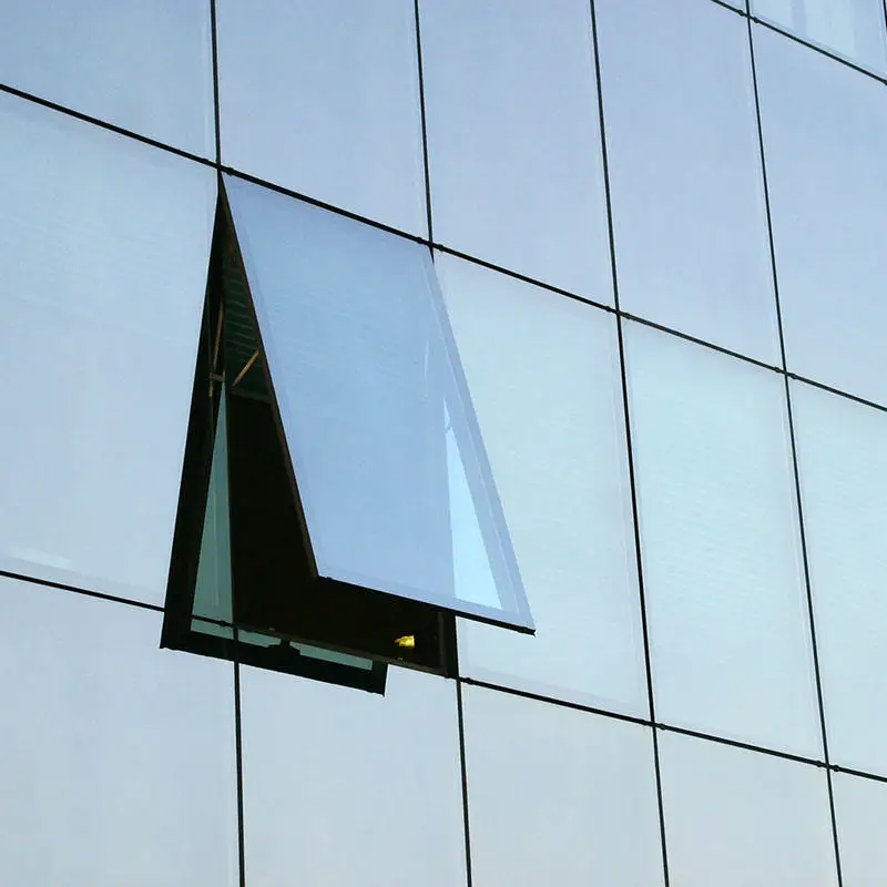 China Manufacturer Curtain Walls Low E Insulated Glass Wall Curtain Window