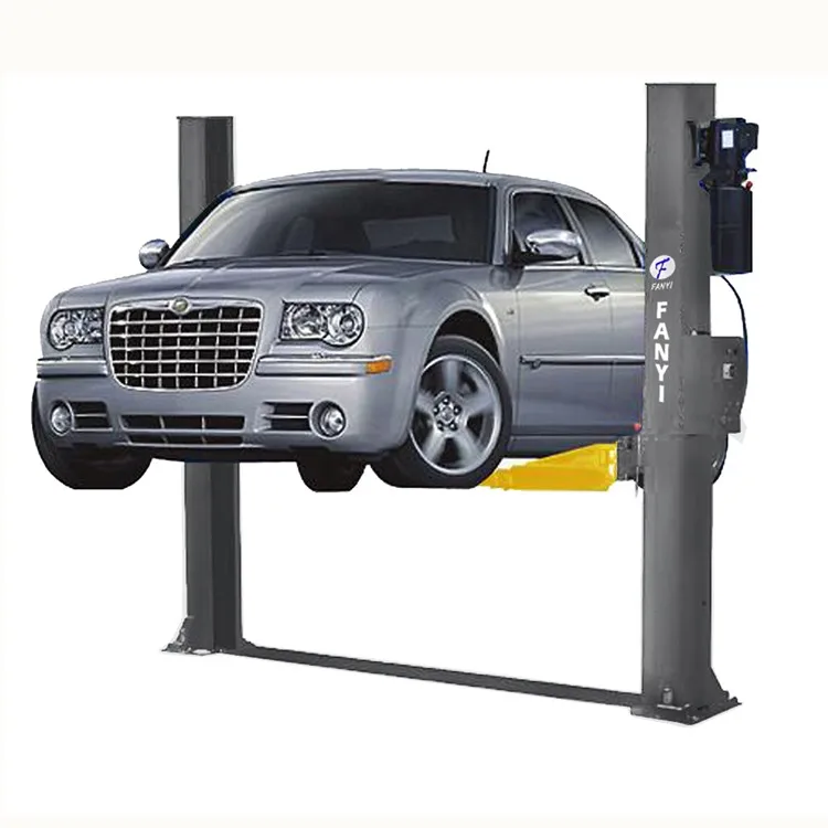 CE certification electric lifting two column smart hydraulic hoist lift two post automotive car jack ramps for sale