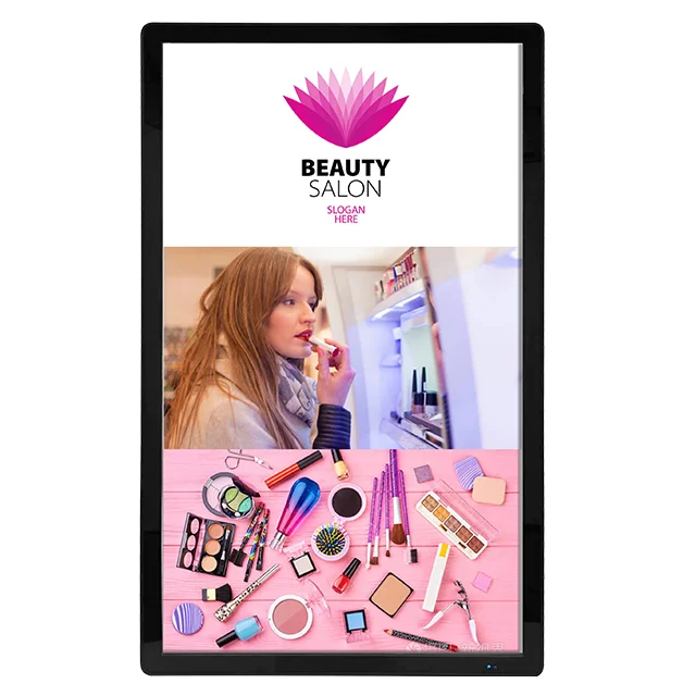 Крытый портативный аккумулятор LCD digital signage и дисплеи подвижный 43-дюймовый ЖК-киоск