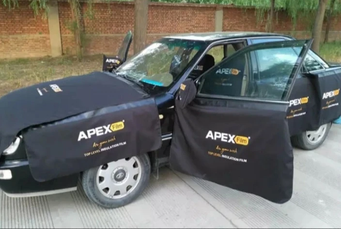 Car film protective cloth hood door pad car beauty maintenance modification construction protective cover waterproof