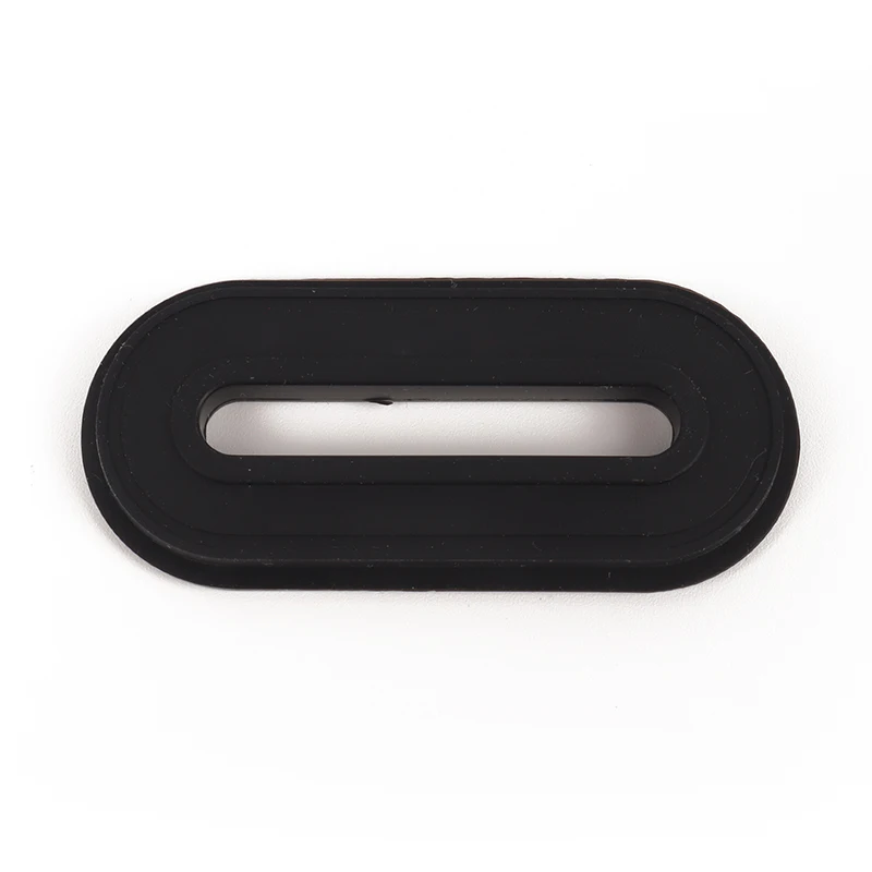 Custom PVC Earphone Rubber Headphone Jack Patch Hole Port Sew On Backpack Bag