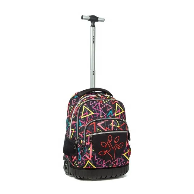 Wholesale 16 inch classical cartoon character design trolley school trendy backpack bags for student