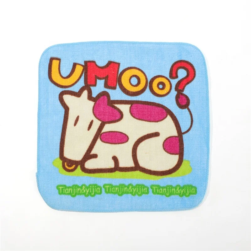 Free Sample Dirt Resistant Moisture-absorbing 100% Cotton Printing Kids Handkerchief