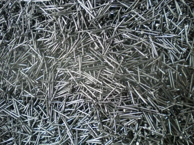 different type steel and iron wire nail (factory)
