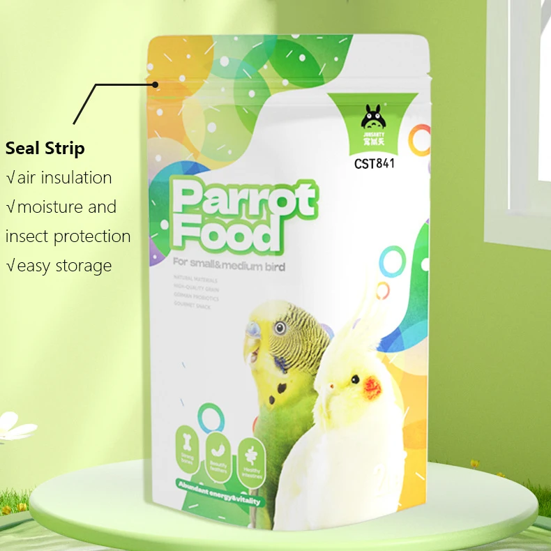 Pet Supplies OEM Custom Bird Food 1LB 2LB 3LB 4LB 5LB 10LB 500 Gram 1KG 2KG 3KG 4KG 5KG 10KG 1 2 3 4 5 10 Pounds Kilograms Ton