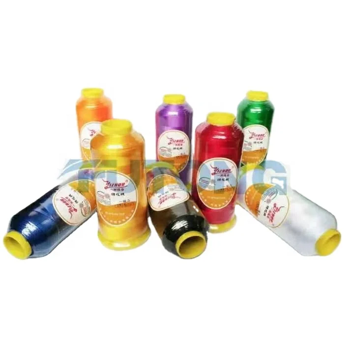 High-Quality  Embroidery Sewing Threads 108D/2, 120D/2 Polyester Filament Environmentally Fastness And Kont-Free