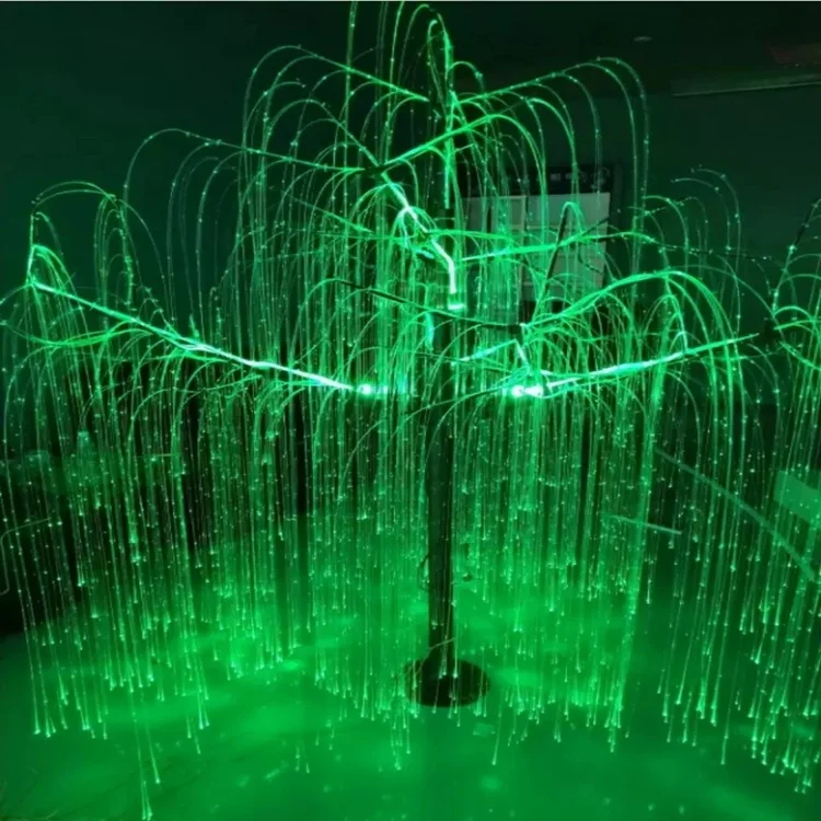 KINZ  New design Color Changeable glow fiber tree lighting For Christmas party Kids Safely Sensory Room