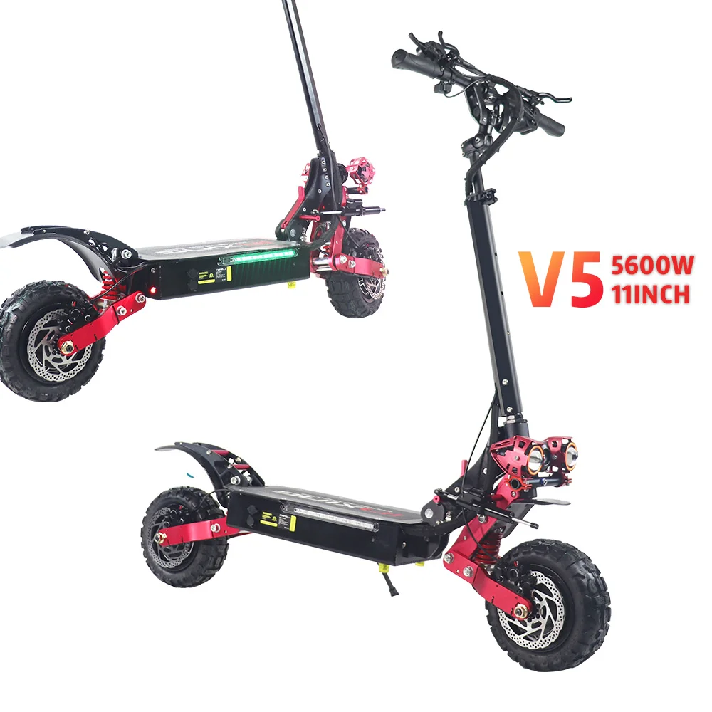 2021 New Cheap warehouse two wheels 60v 37a oil brake electric scooter for Adult foldable e-scooter V5 Electric Scooter