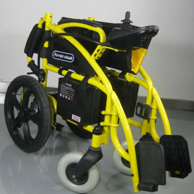 Wholesale Outdoor Aluminum Folding Portable Electric Wheelchair