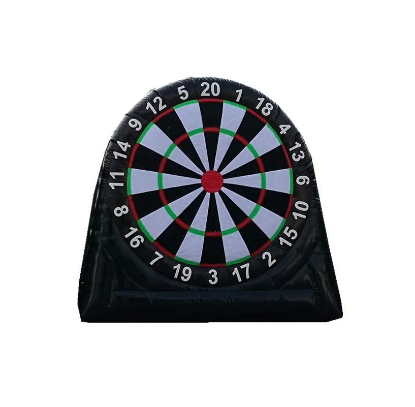Giant inflatable dart board game kick soccer inflatable football target