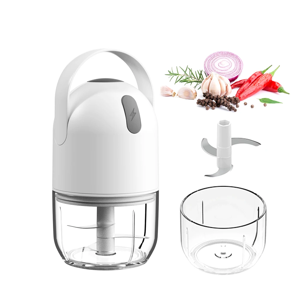 Electric Food Chopper wireless kitchen home and kitchen vegetable chopper cutter smart gadgets slicer chopper