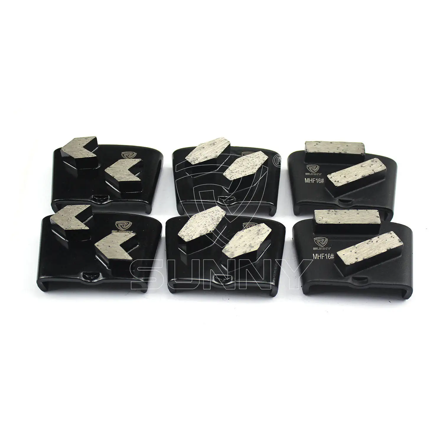 EZ change Velcro Adapter/Factory custom wholesale Two Bar EZ Change Diamond Grinding Tool For Concrete