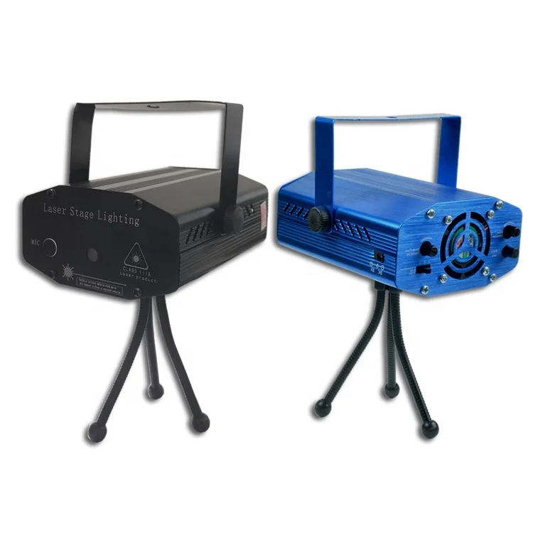 
4 in1Mini DJ диско сценический лазерный свет стробоскоп для вечеринки Выпускной клуб КТВ рождественское красное и зеленое сценическое освещение 