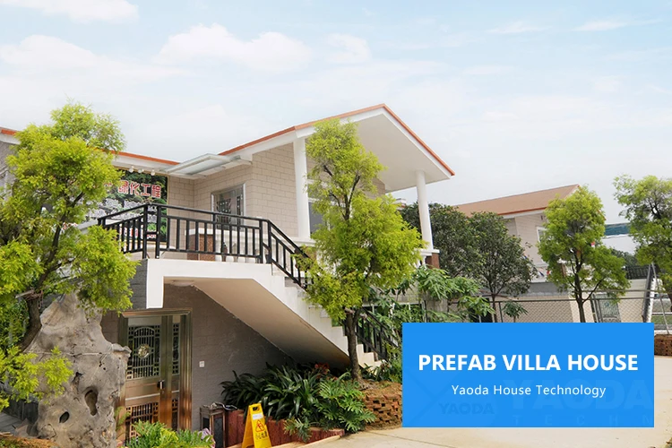 Luxury Modern Prefab Villa Home Light Steel Prefab Villachinese Wholesalers For Sale