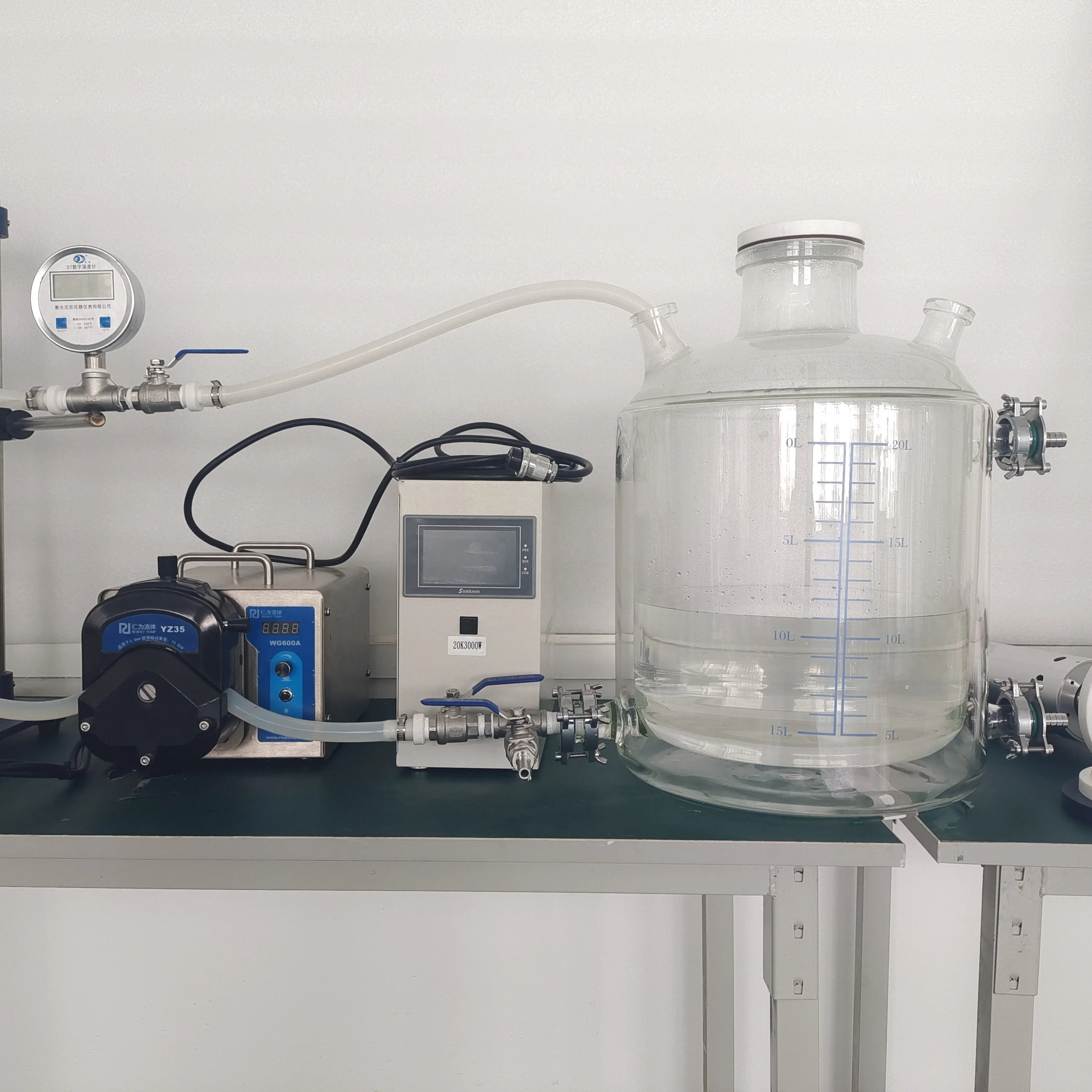 large power ultrasonic plant essential cbd oil mixing homogenizer machine for nanoemulsion