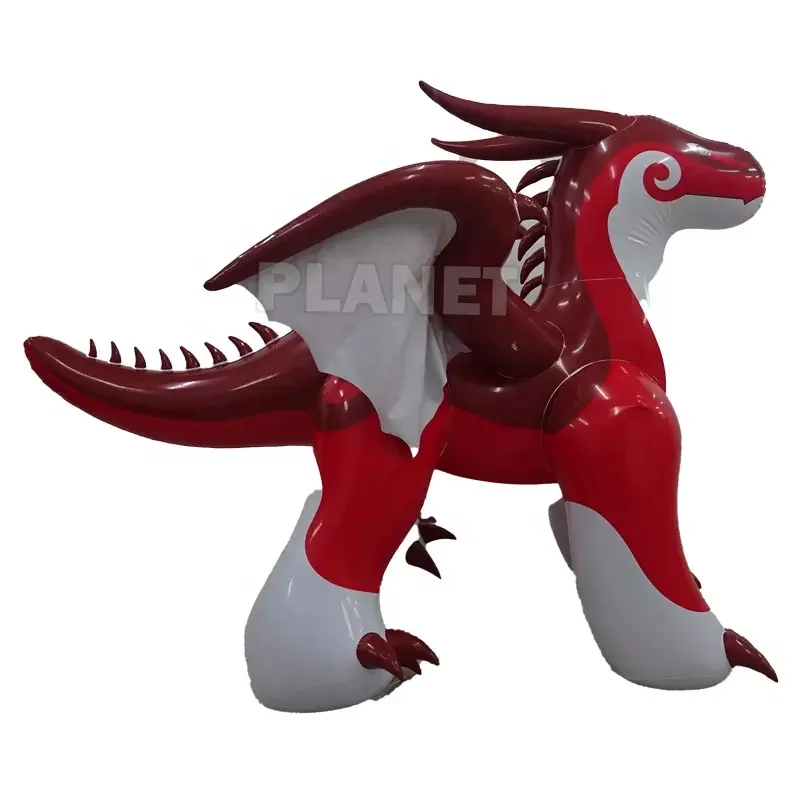 Giant Advertising Inflatable Cartoon PVC Dragon Model Toy Inflatable Dragon For Sale