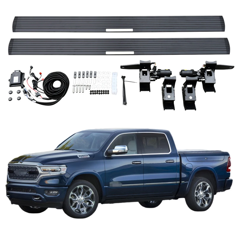 Automatic Electric Power Side Step Running Board for Dodge RAM 1500 2500 Crew Cab 2012-2018 2019+