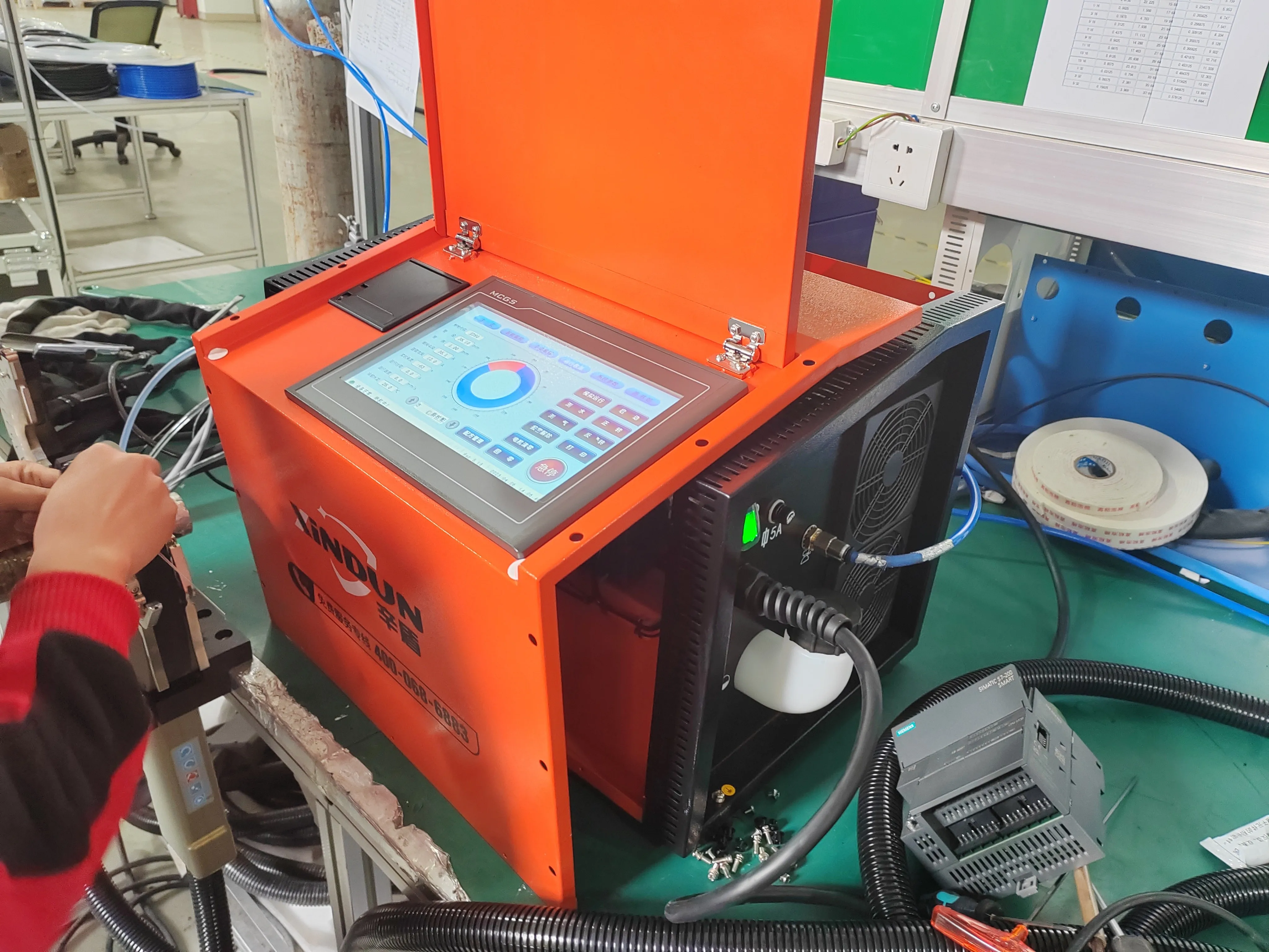 Orbital welding machine XD-20W with XD-80 TIG stainless steel welding machine automatic pipe welding