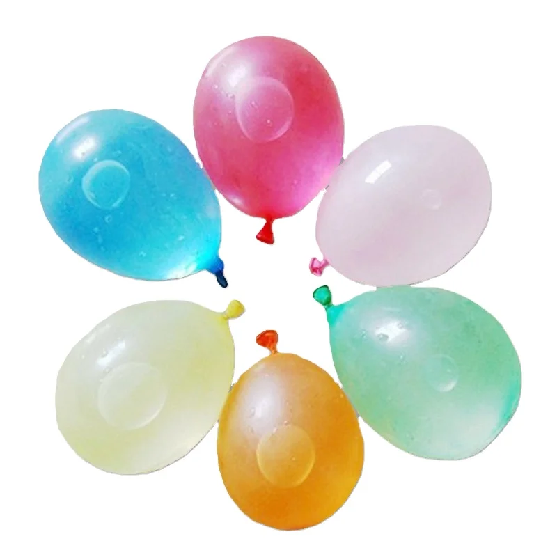Certificated Summer Toys Reusable Magic Latex 0.2g Water Bomb Soft Small Balloon Ballons for Carnival