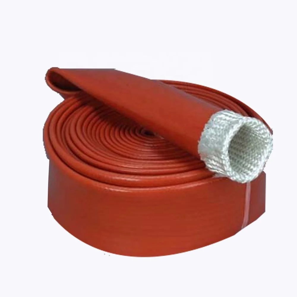 Factory Sale Fire Resistant Fiberglass Sleeve Oil Acid And Alkali Resistant Fire Sleeveing