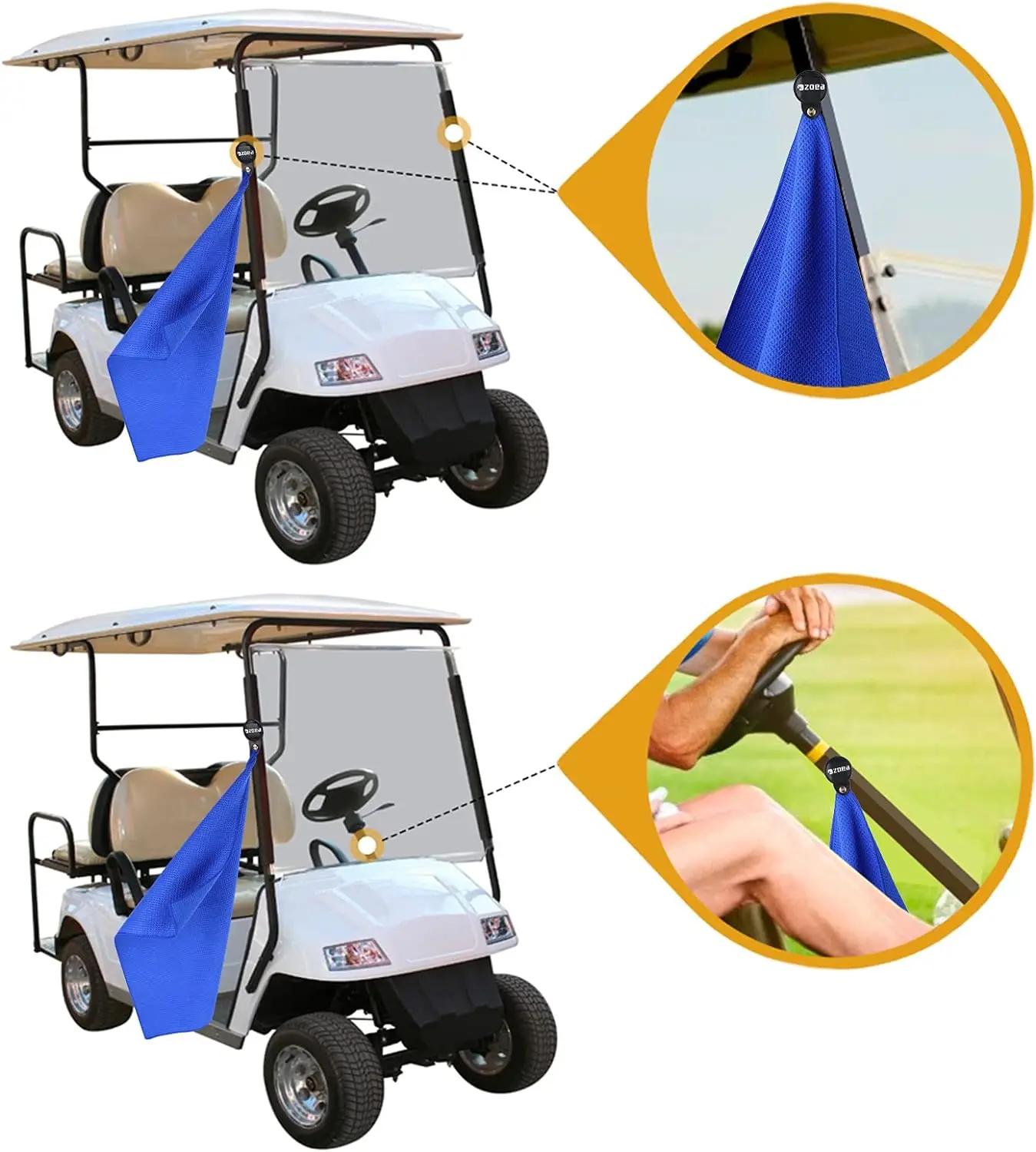 Manufacturers supply custom pattern printing microfiber rpet waffle towel with magnet