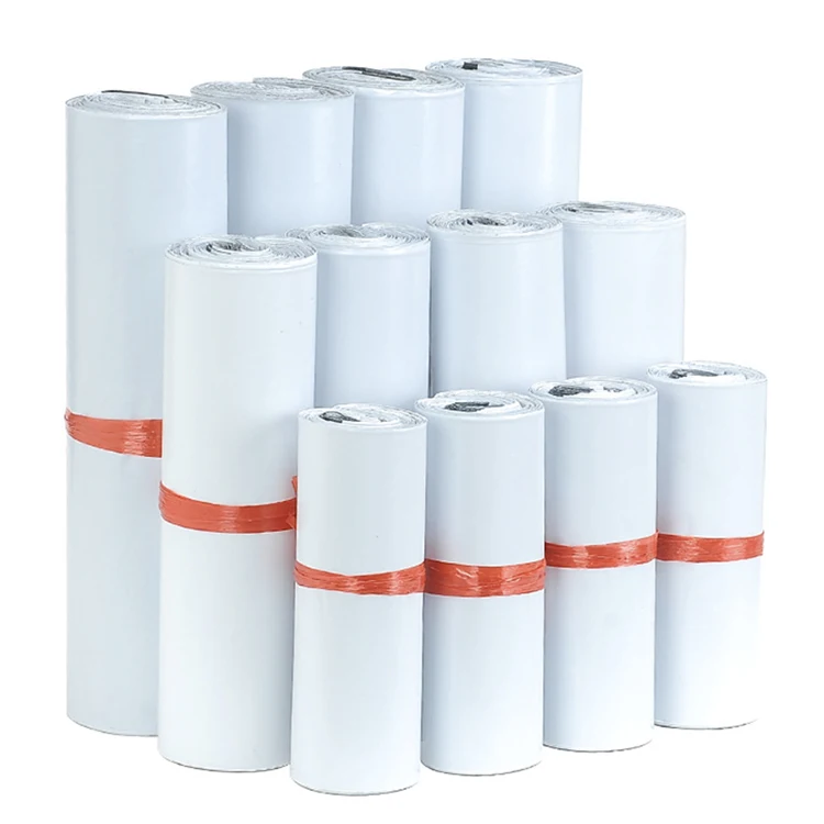 
Adhesive seal Customizable LOGO ECO Plastic Postman Express 1Rolls=100pieces Mailing Bags 