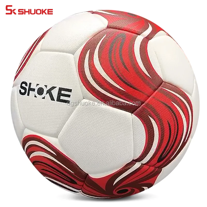 2021 Custom logo Pu leathers Training Thermal Bonded Soccer Ball Size 4 Football