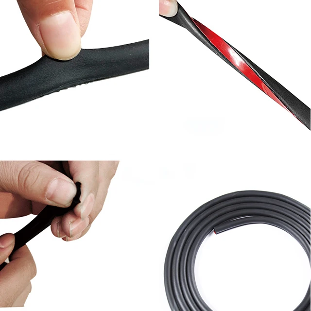 Car door and window rubber sealing strip glass soundproof sealing strip