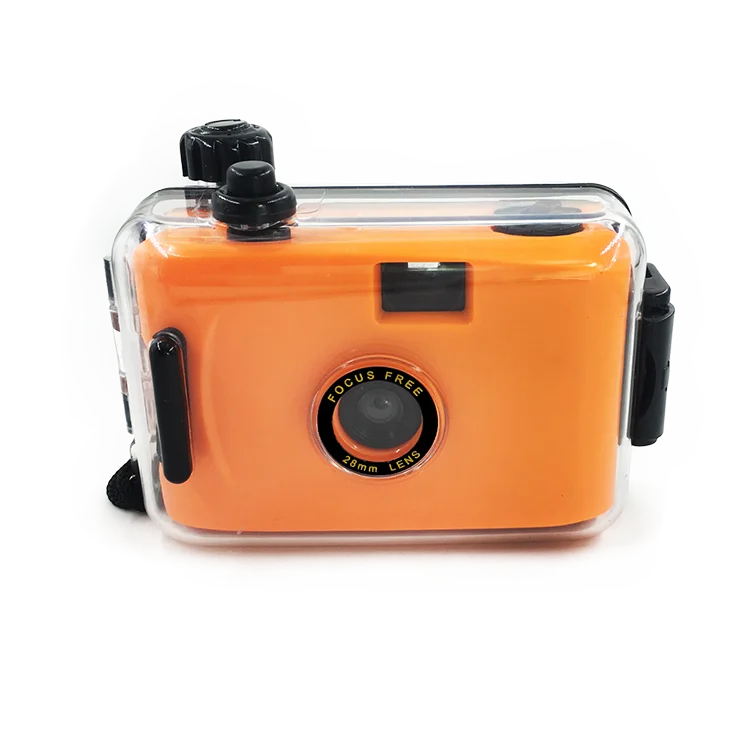 
Reusable Underwater Waterproof Film 35mm LOMO Camera Cheap Ultra Compact Camera Clear Plastic Casing Wholesale China Promotion 