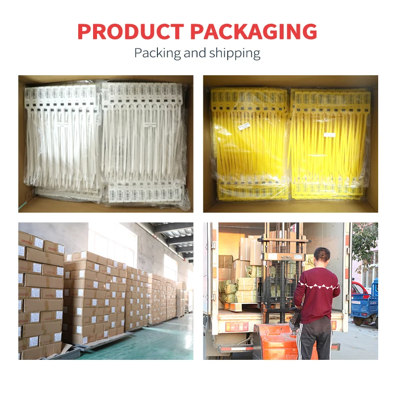 Изготовитель BCP027 изготовленный на заказ пластиковый уплотнитель защитный и замок охранного уплотнения