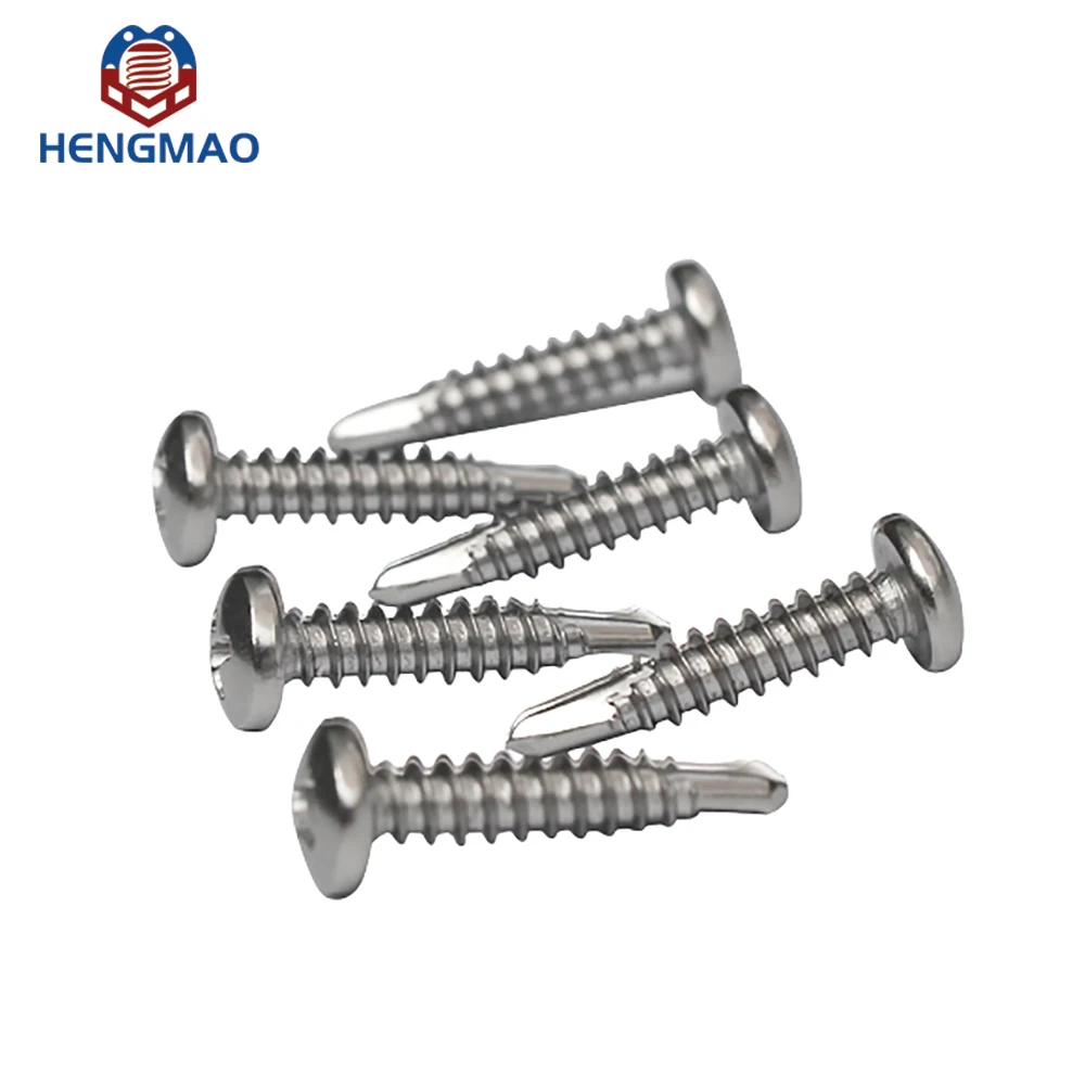 High Quality Stainless Steel Cross Pan Head Self Drilling Screws