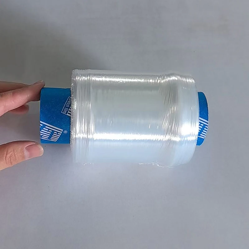 Pre Stretched Film 5mic to 12Mic Thickness Material Lldpe Plastic Film for Better Easy and Efficient Packaging