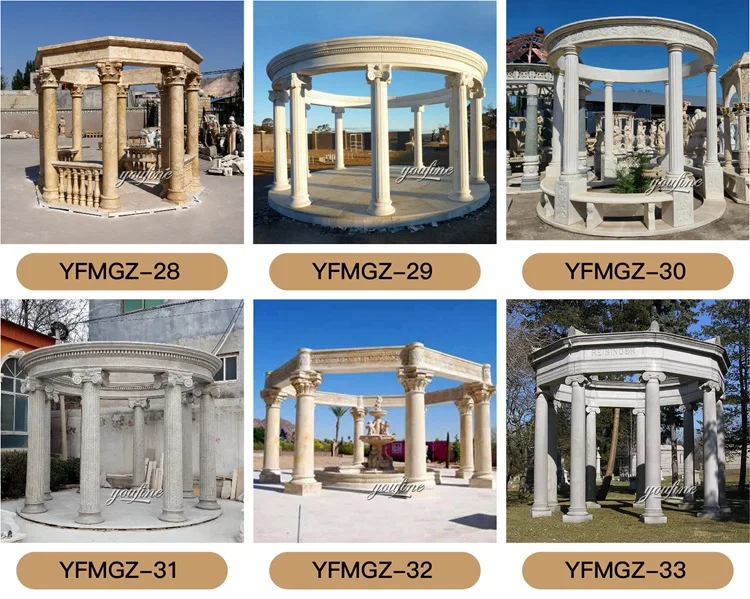 Marble Garden Gazebo 